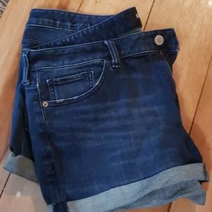 Express jean shorts